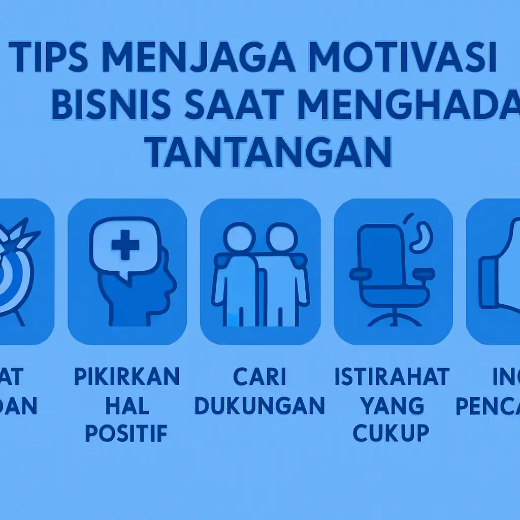 Tips Menjaga Motivasi Bisnis Saat Menghadapi Tantangan